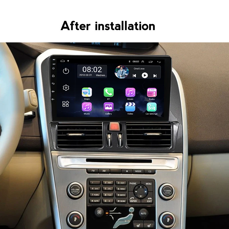 Автомагнитола для Volvo XC60 2009-2017 9 дюймов GPS FM Wi-Fi Bluetooth | Автомобили и мотоциклы