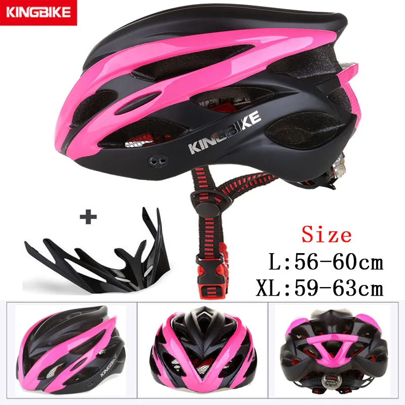 D-872-rose pink Горячая Распродажа, велосипедные шлемы, велосипедные шлемы Superlight, шоссейные велосипедные шлемы, дышащие, MTB, горные, Cascos Ciclismo, размер L XL - Цвет: D-872-rose pink