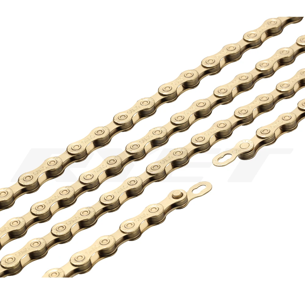 SUMC Chain 11S fChain 12 SPEED CHAIN сеть MTB цепь для дорожного велосипеда Titanium Golden Silver Color MissingLink |