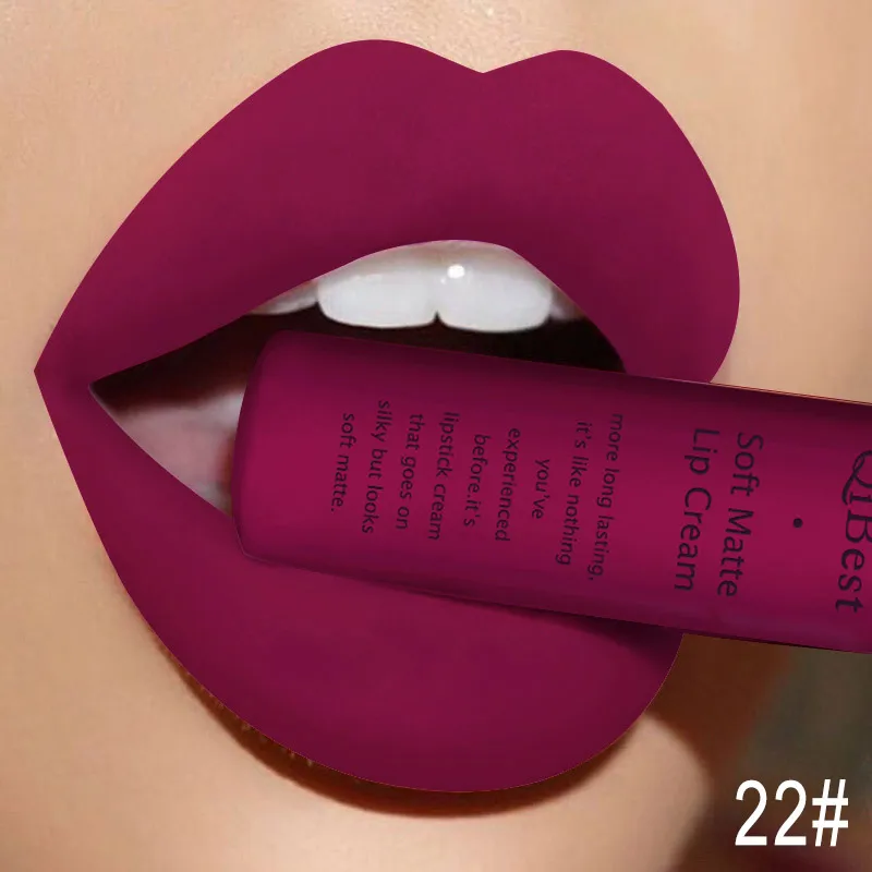 42 Colors Waterproof Liquid Lip Gloss Metallic Matte Lipstick For Lips Cosmetic Sexy Batom Mate Lip Tint Makeup Lasting Lipgloss