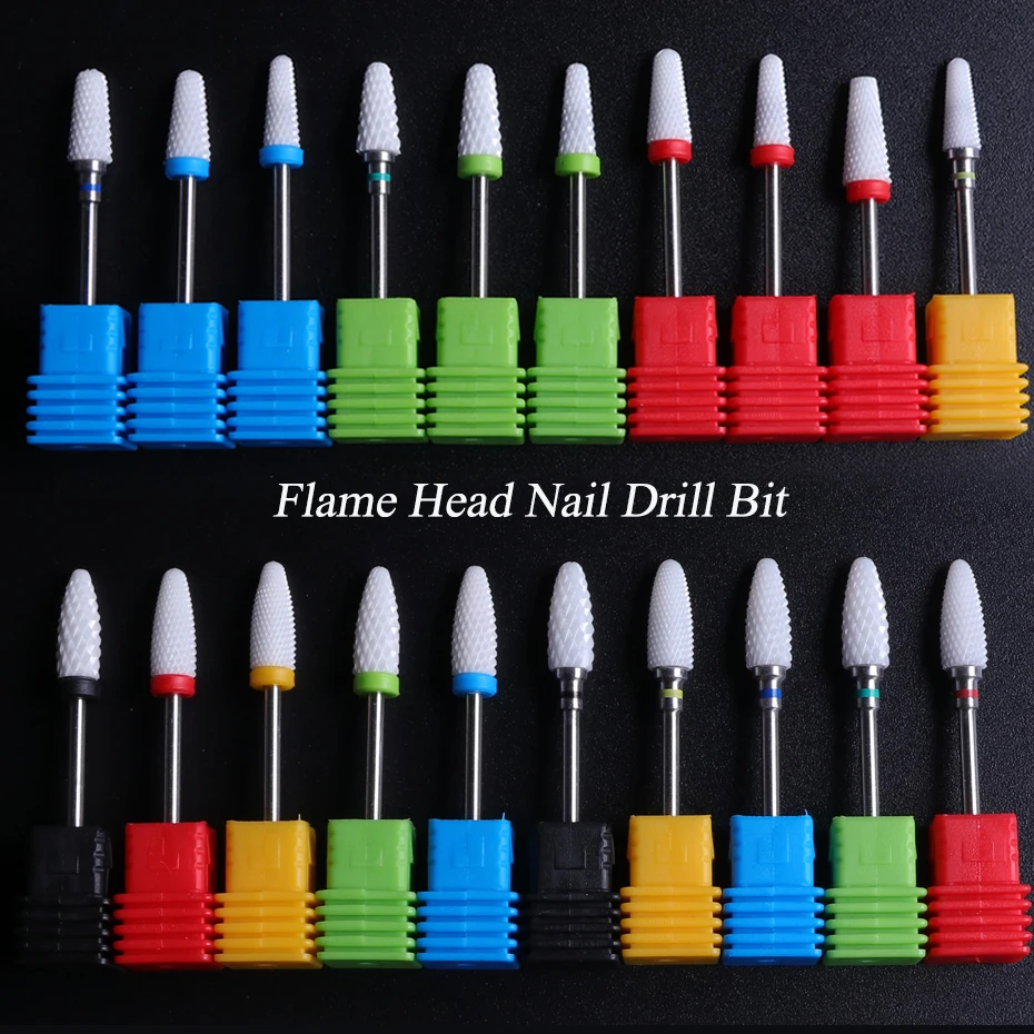 Керамические фрезы для ногтей 29 типов кутикулы маникюра педикюра удаления геля