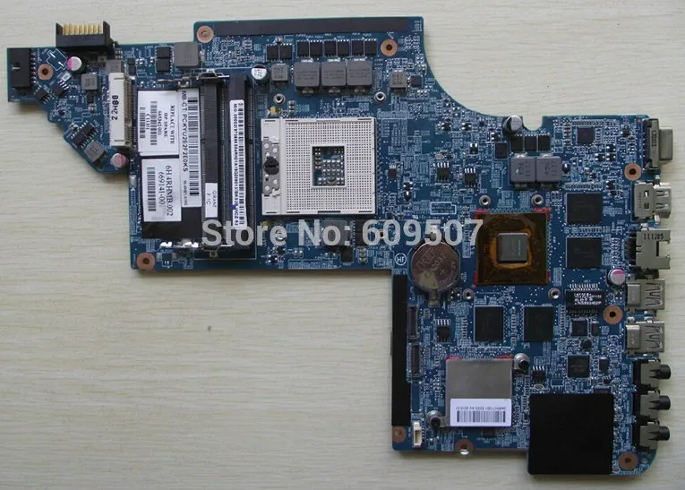 Протестированная в наличии уже Материнская плата ноутбука 665342-001 для HP PAVILION DV6-6000