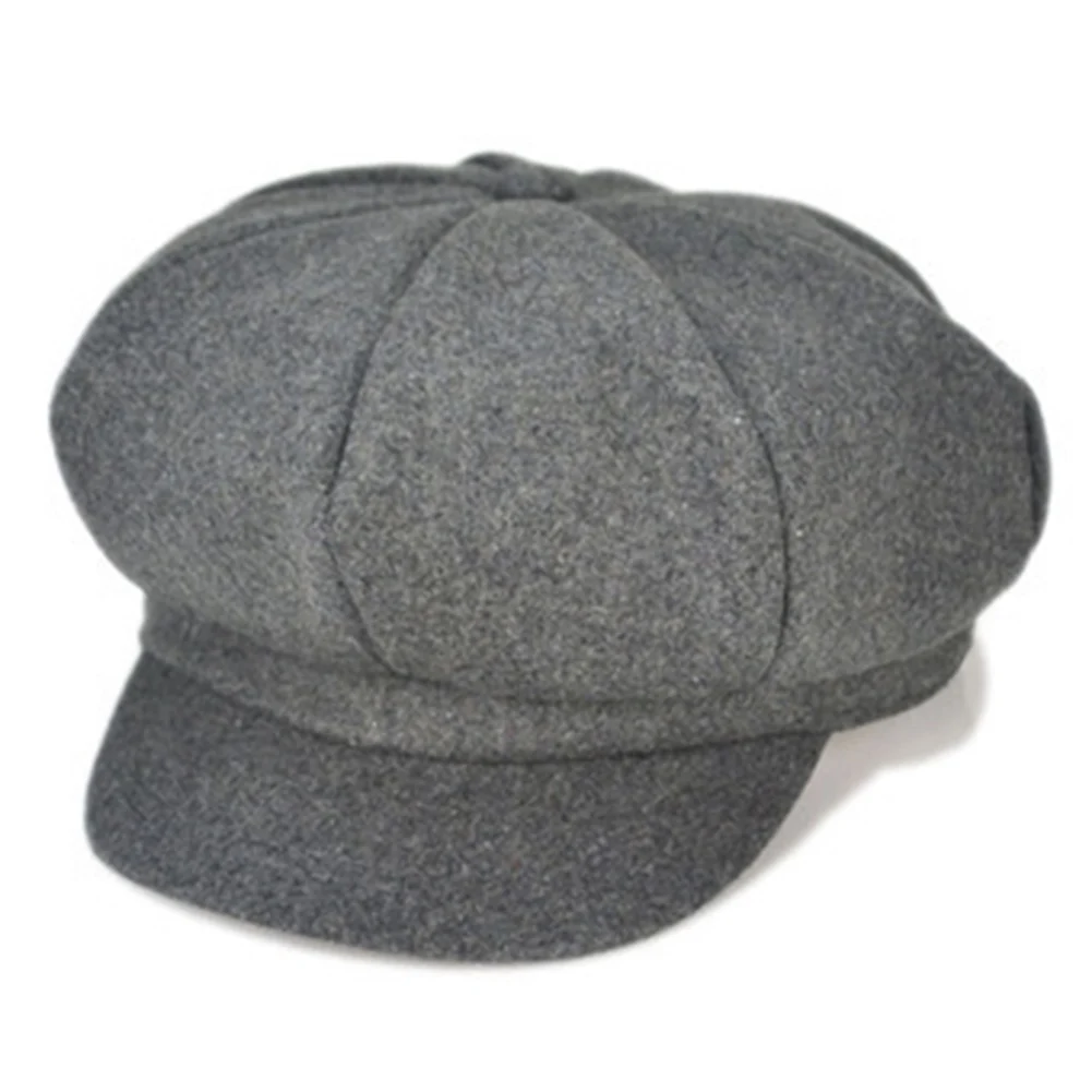 Шапка берет унисекс восьмиугольная на осень/зиму|Шапки для девочек| |