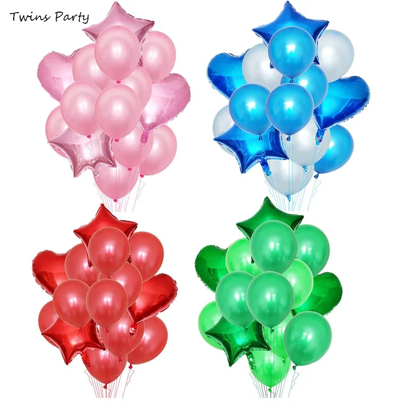 Близнецов вечерние 14 шт. съемки посвященной дню Святого Валентина воздушный шар