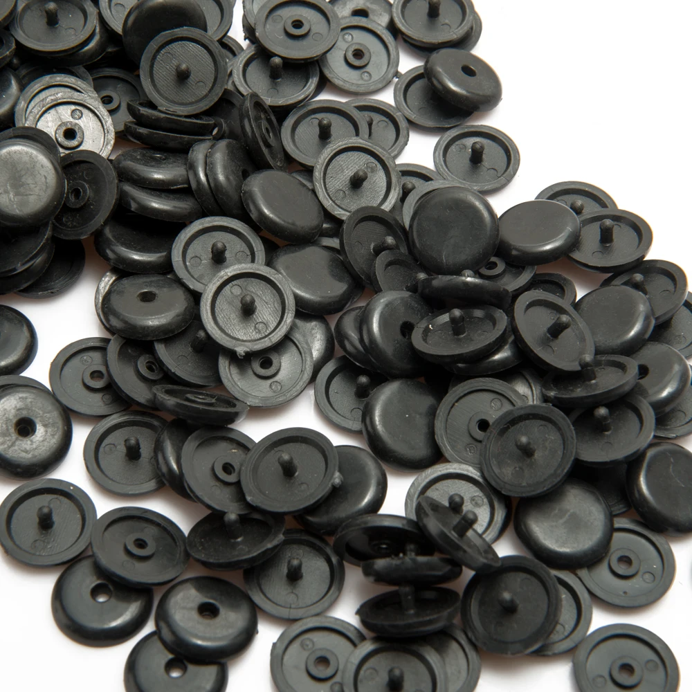 100 шт./лот универсальный замок ремня безопасности кнопки держатели шпильки