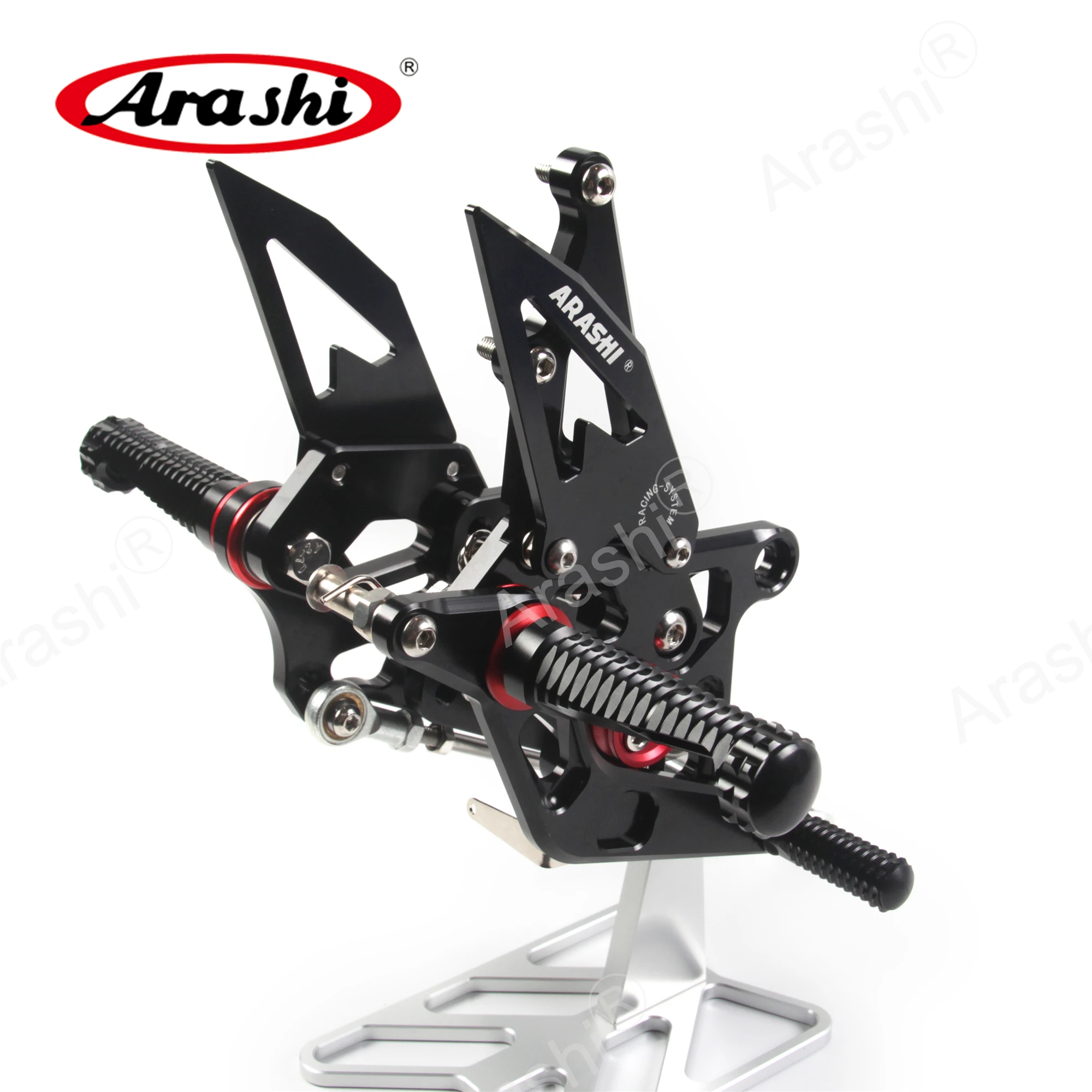 Комплект регулируемых подножек Arashi CBR250R CNC для HONDA CBR 250R 2011 2020 наборы задних с ЧПУ