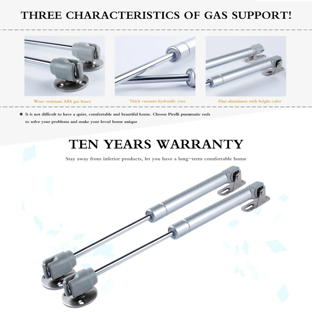 2 шт. газовые стойки антикоррозийные подъемные пружины удары мягкий закрывающий