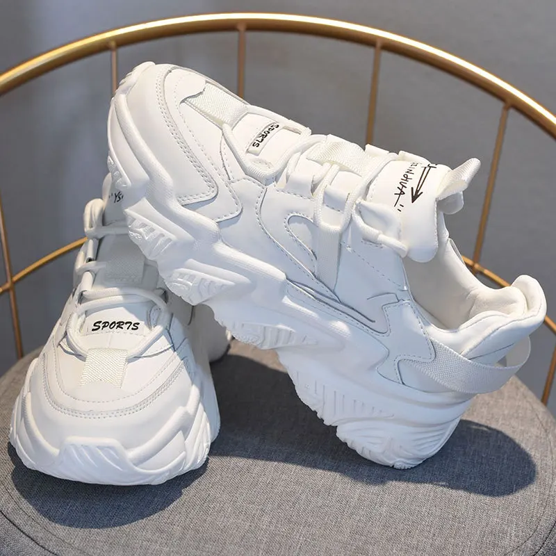 

Botte Luxe Femme Handcrafted Lace-up Walk Series Leopard Print Atheletic Sneakers Casual Footwear Outdoor Shoes Zapatos Mujer