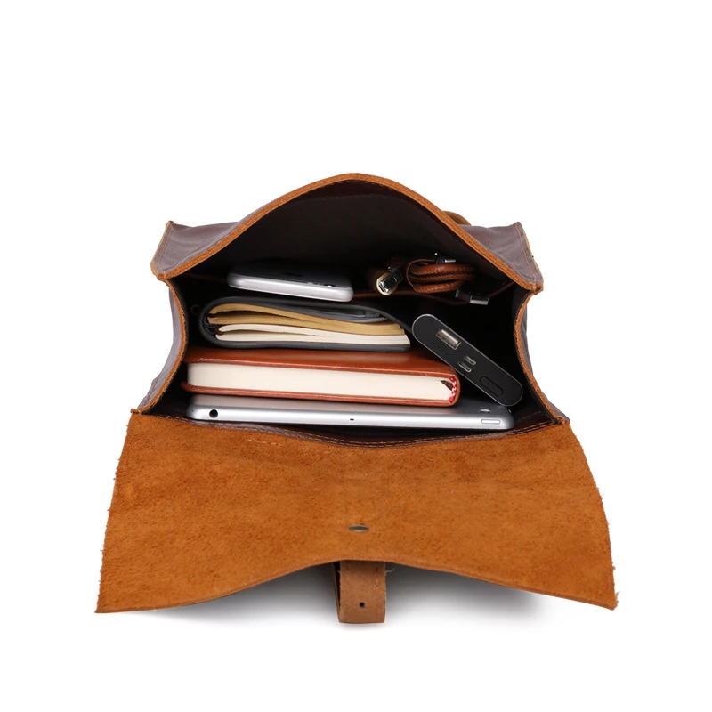 Women Backpack Genuine Leather Shoulder Bag Full Grain Travel Backpacks School |