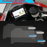 fit for honda cbr1000rr fireblade 2017 2020 dashboard screen protector cluster scratch screen protection film
