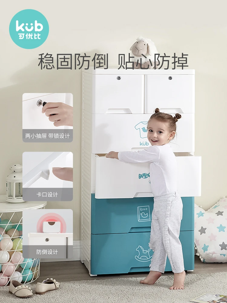 Armoire De Rangement A Tiroirs Pour Enfants Armoire Pour Bebe Boite De Rangement En Plastique Commode Multifonctionnelle Pour Bebe