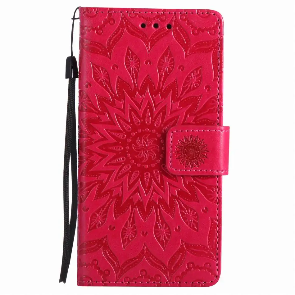 Red Кожаные чехлы для Huawei Honor 8C 8X9 10 P10 P9 P8 Lite коврики 20 X Pro Y5 Y6 Y9 чехол-футляр в виде книжки чехлы с функцией подставки DP06F - Цвет: Red