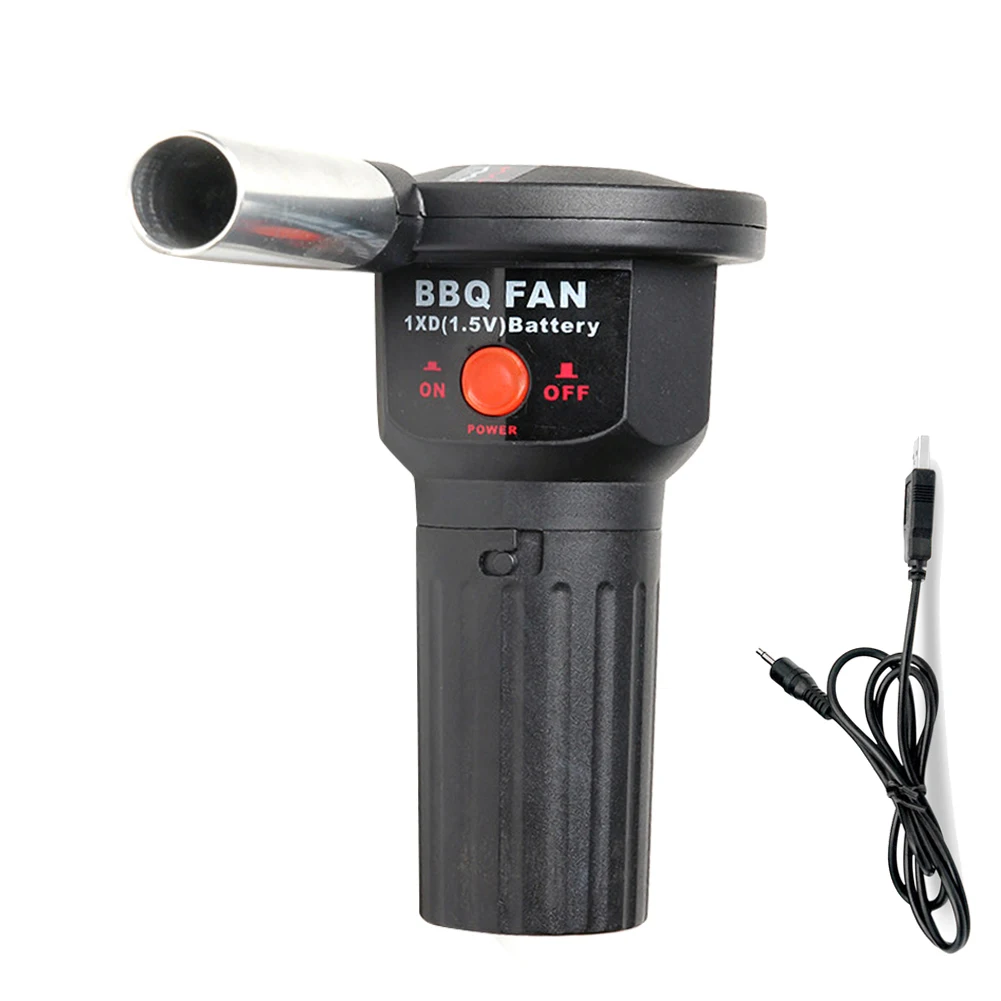 Уличный вентилятор для барбекю воздуходувка с USB портативный ручной уличный
