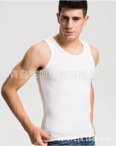 

Base vest plus fertilizer to increase sports tight-fitting men's tight-fitting sports vest