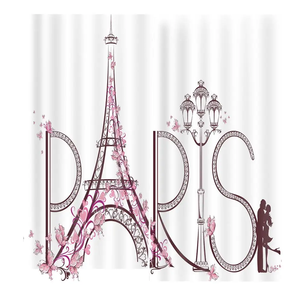 Индивидуальные размеры роскошные затемненные 3D оконные шторы красивые фото