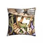 Чехол для подушки Jojo, чехол для гироскопа, летняя винтажная Подушка, чехол из полиэстера на молнии для кровати