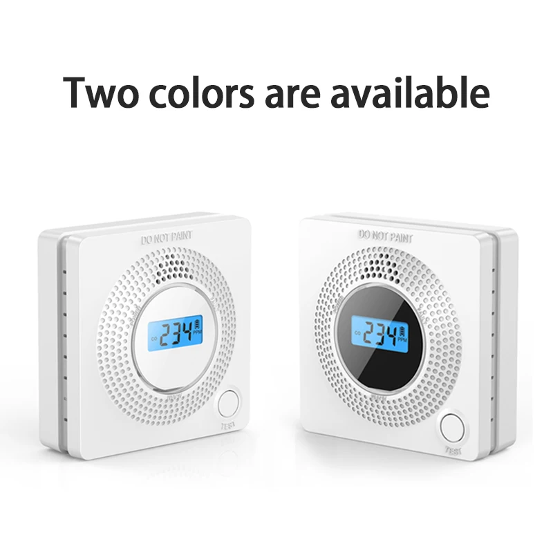 Tuya WiFi 2-in-1 Smoke Alarm CO Detector Fire Protection Smokehouse Combination Home Security System | Безопасность и защита