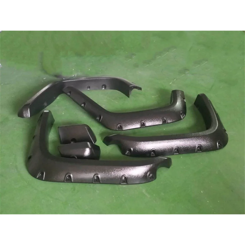 Подходит для Toyota FJ Cruiser Body kit fender 2007- год Воздухозаборники вентиляционные крышки автомобиля refitt широкий кузов аксессуары - Цвет: black