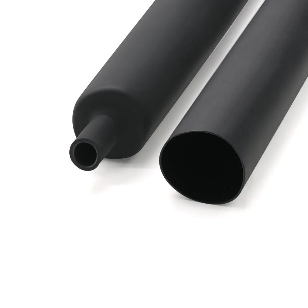 Термоусадочная трубка с клеевым покрытием 1 метр ф52 мм 4:1 водонепроницаемая