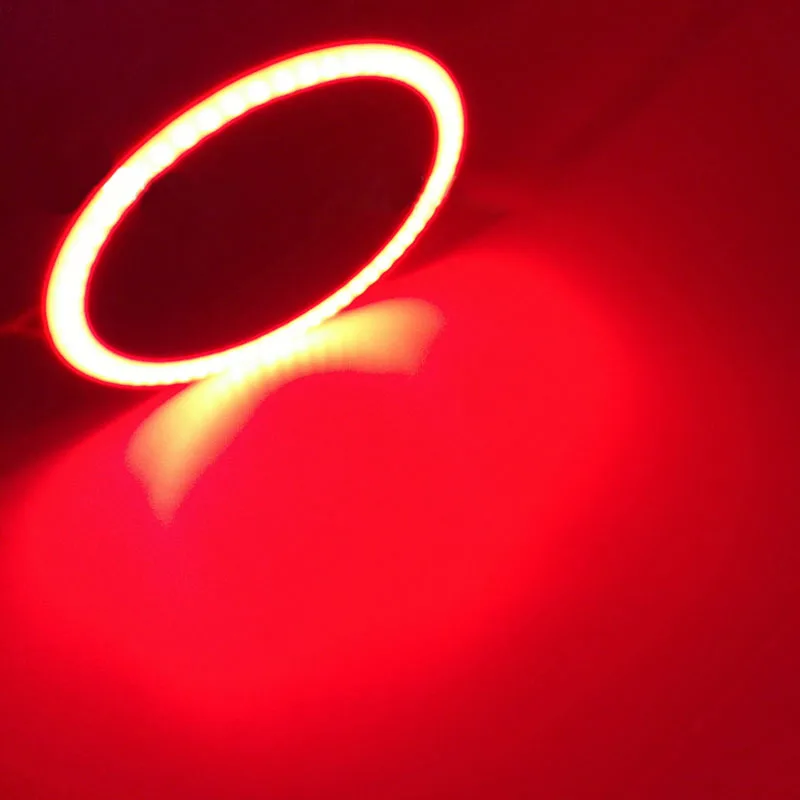 12V Led Headlights COB LED Halo Ring Angel Eyes Warning Lamps For Car Motorcycle | Дом и сад