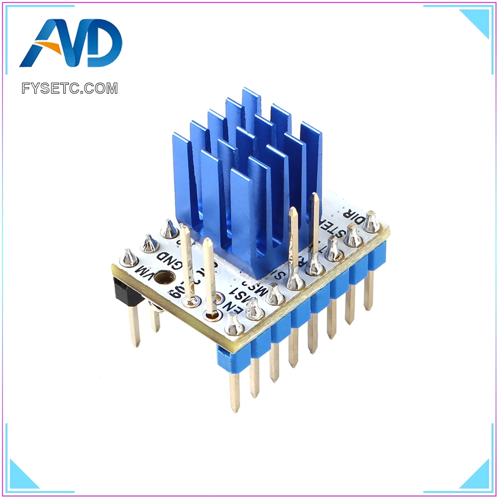 Последние части TMC2209 v3.0 3d принтера шаговый двигатель драйвер Stepsticks бесшумный драйвер 256 микрошаги ток 2.8A пик VS TMC2208