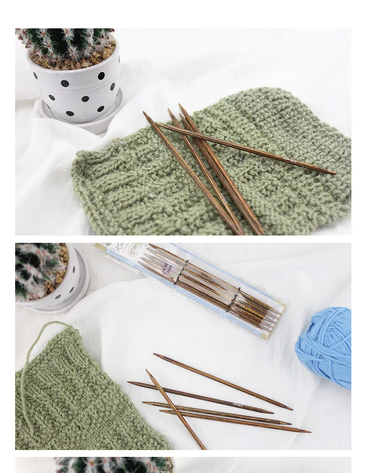 Двойная остроконечная игла Knitpro Ginger 15 см