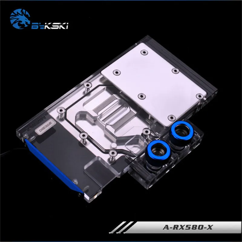 Блок питания Bykski для GPU графический блок с полным покрытием VGA всех серий 580