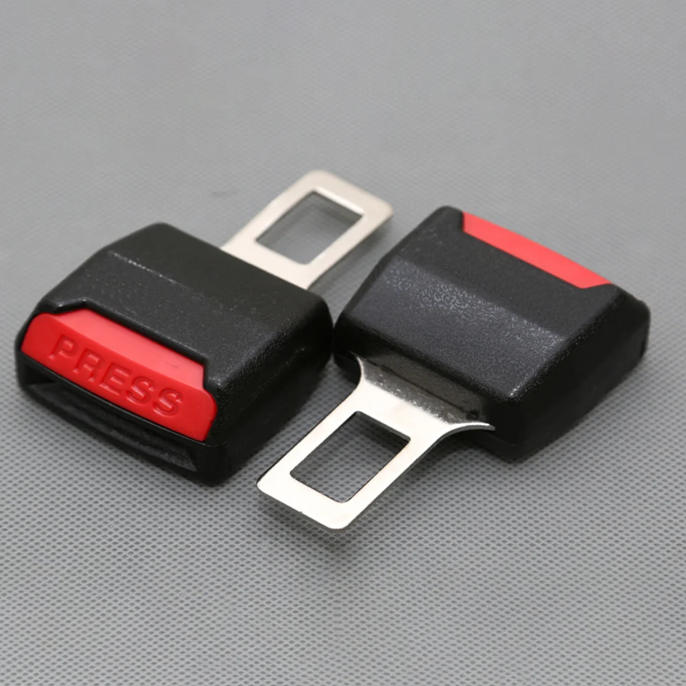 

2Pcs Car Safety Belt Extender Seat Belt Cover Seat Belt Padding Extension Buckle Plug Buckle Seatbelt Clip Car Accessories