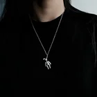 Новое ожерелье 2021 корейская мода складные уши Кролик свитер цепь регулируемое ожерелье цепь для женщин гранж ювелирные изделия оптовая продажа