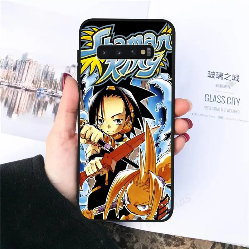 

Shaman King Anime Phone Case For Samsung galaxy S 7 8 9 10 20 edge A 6 10 20 30 50 51 70 note 10 plus