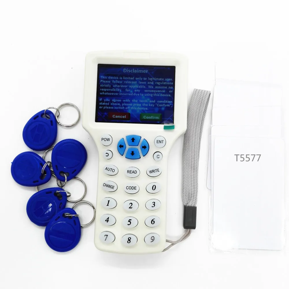 Английская 9-частотная полнофункциональная смарт-карта ключ рчид NFC копир