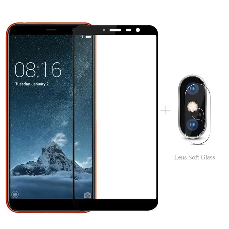 

Full Cover Tempered Glass + Camera Protector For Meizu Note 9 M8 Lite 16Th 15 Plus 16X X8 M 8 X 16 Protective Film