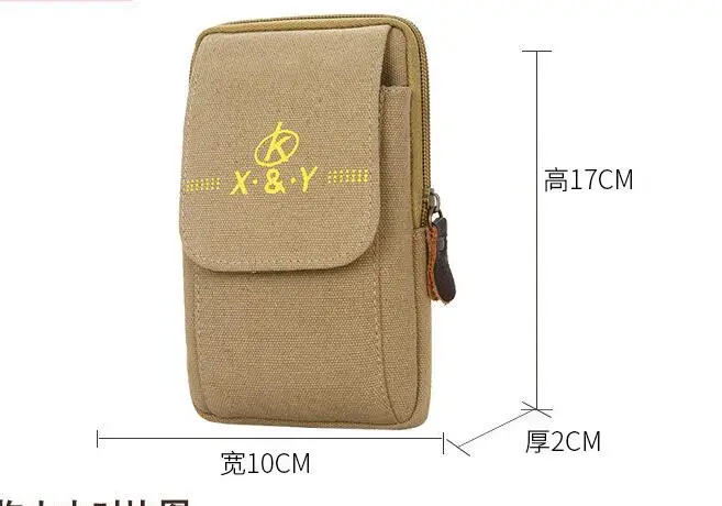 Новинка 2020 мужской кожаный чехол на ремне сумка для телефона кошелек плечо монет