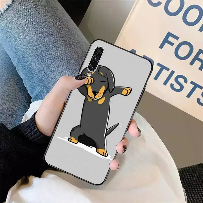 

dachshund dog case for airpods Phone Case For Samsung galaxy S 9 10 20 A 10 21 30 31 40 50 51 71 s note 20 j 4 2018 plus