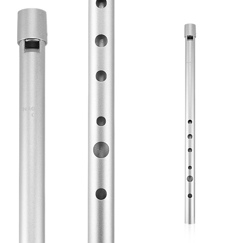 Ирландский свисток трубка из алюминиевого сплава Пенни с шестью отверстиями