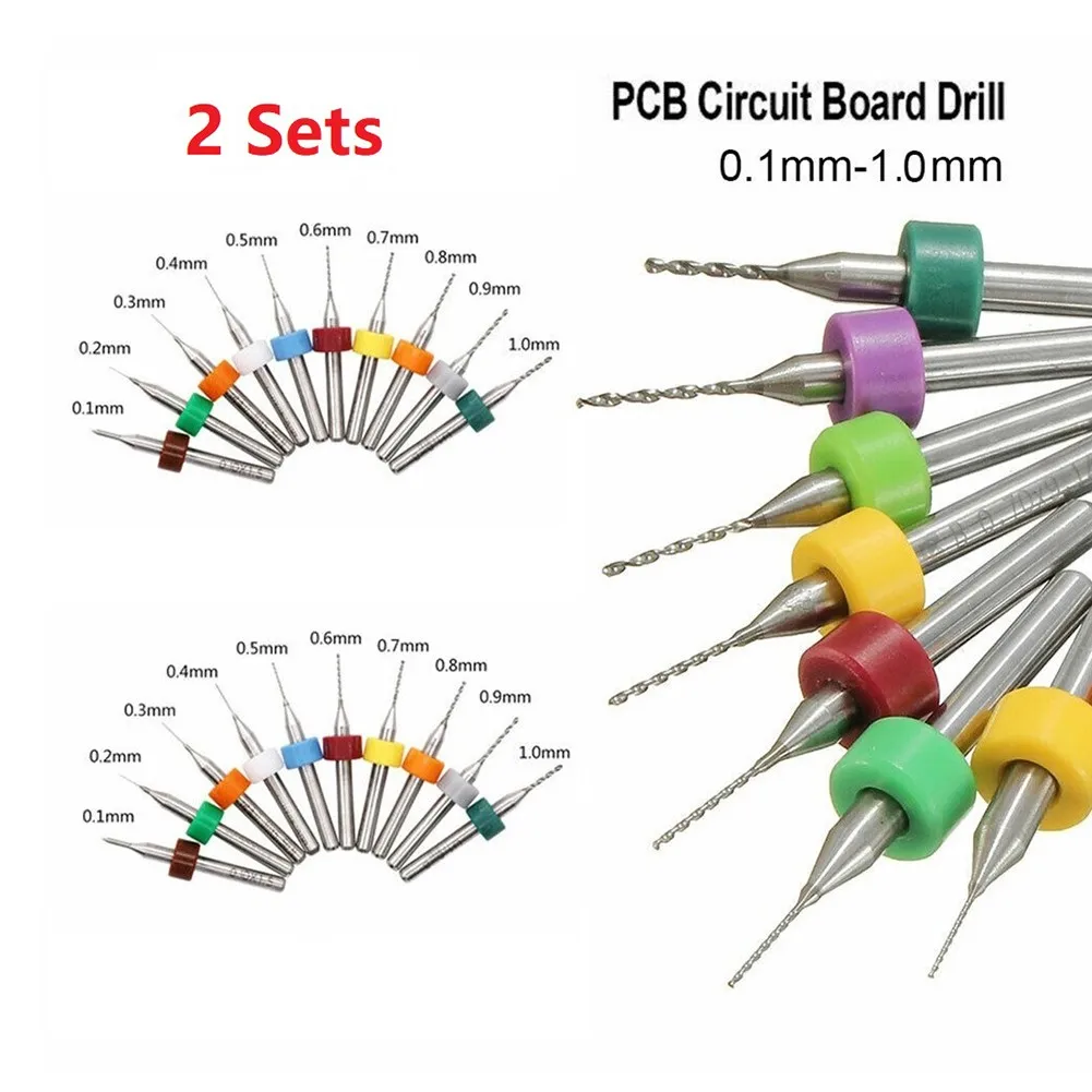 

Micro PCB Drill Bits Rotary Tungsten Carbide 3.175mm Shank High Quality