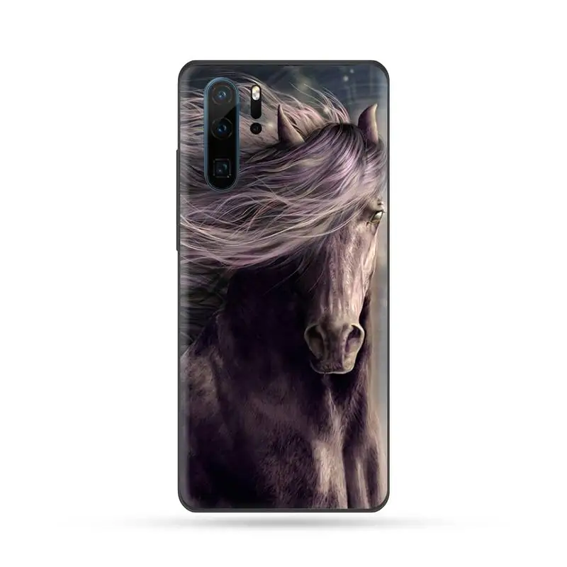 

Watercolor Horse Horses Running Phone Cases For Huawei Mate 9 10 20 Pro lite 20x nova 3e P10 plus P20 Pro Honor10 lite