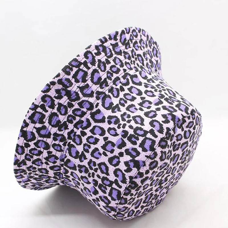 

Leopard Print Bucket Hat For Beach Sport Fisherman Cap Outdoor Travel Hat Sun Cap Hats For Men And Women Sun Fishing Hat