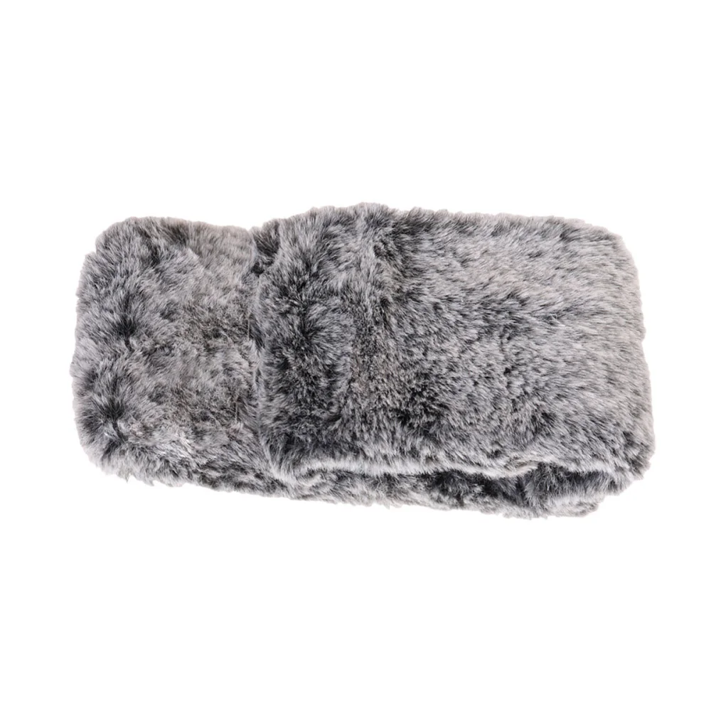 Мягкий плюшевый чехол для телефона милый модный зимний сохраняющий тепло с мехом