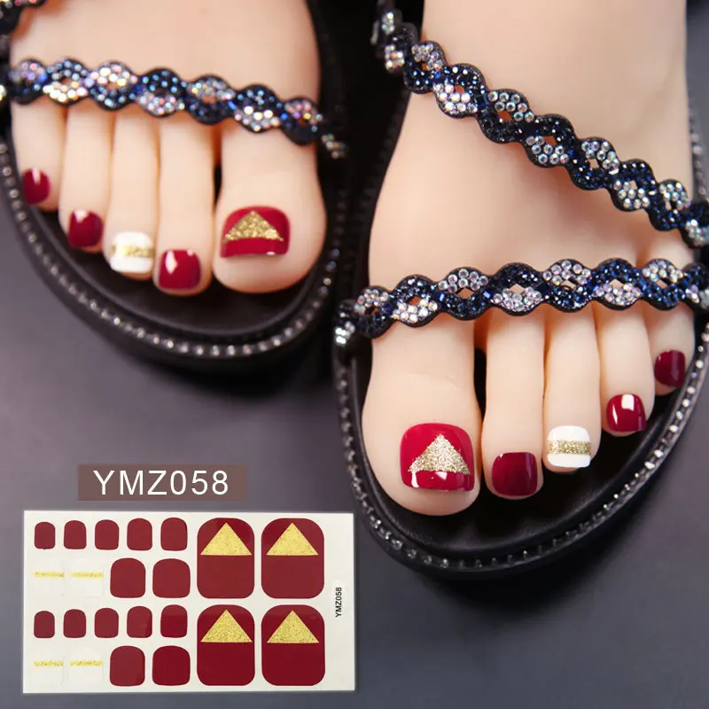 22 шт./лист водонепроницаемые наклейки на ногти | Красота и здоровье