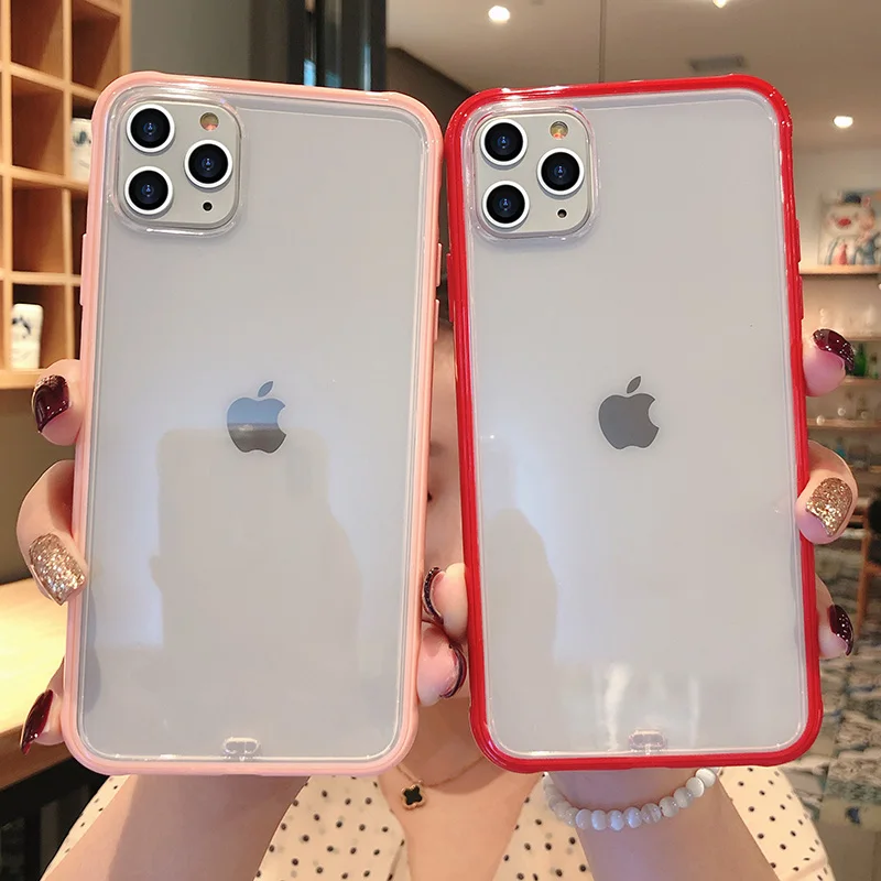 Cohai противоударный бампер прозрачный силиконовый чехол для телефона iPhone 11 Pro 2019 X