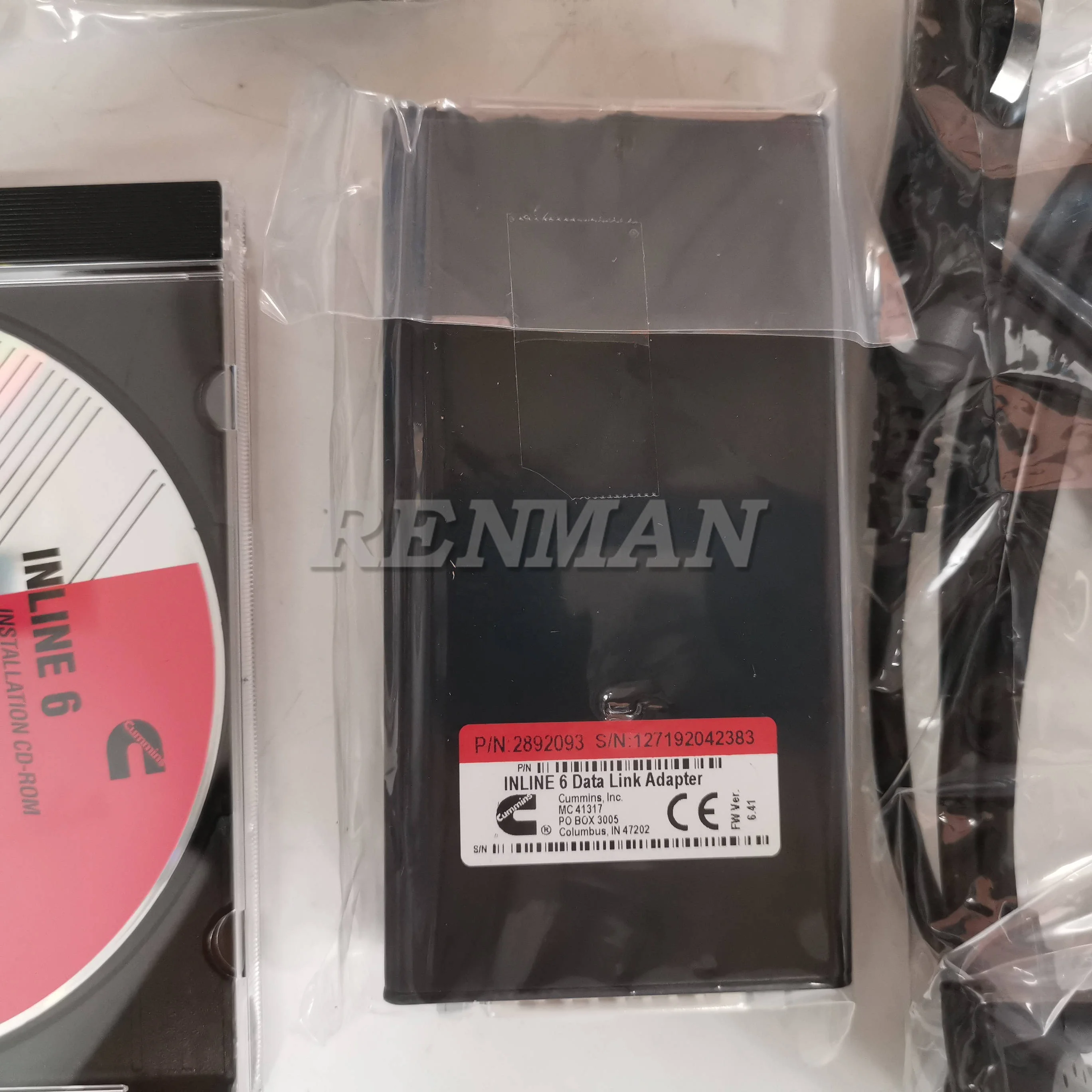 

Cummins ISDE ISBE QSK19 Engine Datalink Adapter Kit 2892092