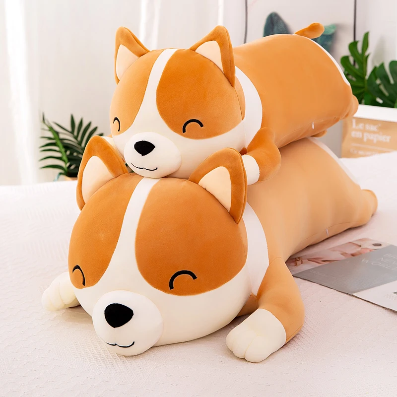 

New Corgi Dog Plush Toys Plush Pillow Sofa Children's Toys Home Decoration Christmas Gifts