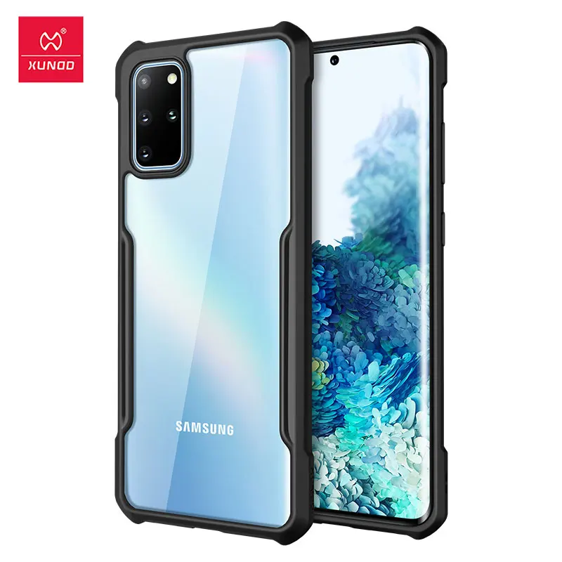 Чехол XUNDD для Samsung S20 FE роскошные противоударные подушки безопасности прозрачная