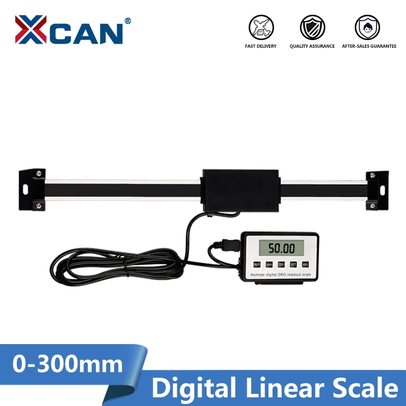 XCAN bilancia lineare digitale 0-150mm/0-200mm/0-300mm 0.01mm lettura digitale remota magnetica strumenti di misurazione Display esterno
