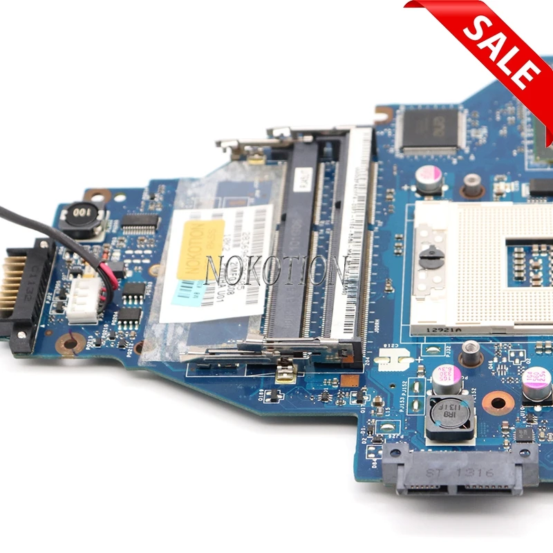NOKOTION материнская плата для ноутбука Toshiba Satellite C660 K000124370 PWWHA LA-7202P HM65 DDR3 GMA HD3000 основная плата полностью протестирована