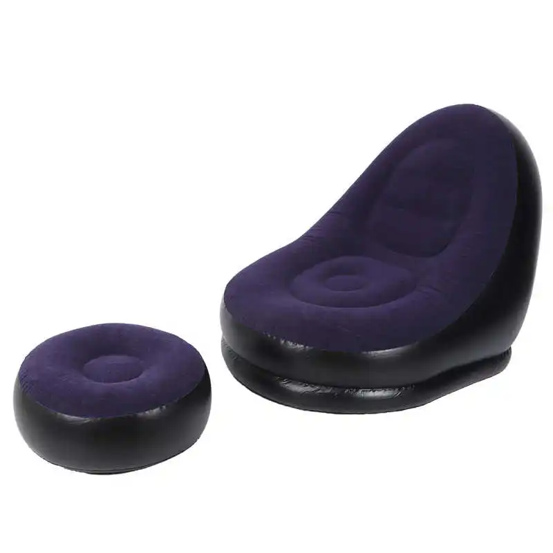 

Надувное кресло-Шезлонг отдыха, складной диван-кровать с ножками, набор мебели для патио, уличный садовый шезлонг, стул для отдыха