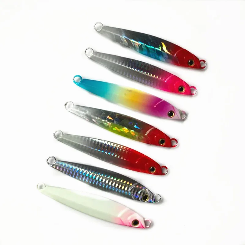 

2pcs Hard Fishing Lure Fish Bait 80g Squid High Carbon Steel Treble Hook Octopus Crank For Artificial Tuna Sea Allure Tool Pesca