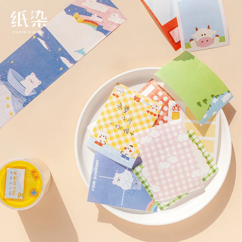 Мультфильм SIXONE милая девушка дневник серии васи лента Корея студент Творческий