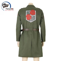 anime attack on titan final season jacket garrison regiment jacket shingeki no kyojin jacket eren jaeger levi cosplay costume